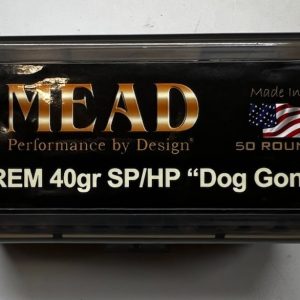 223 REM MEAD 40gr SP "Dog Gone" Varmint Ammunition!(50 rounds)