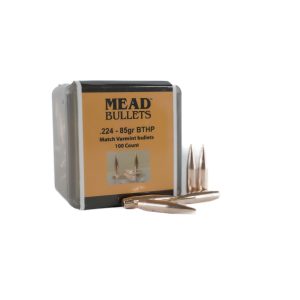 Mead 22 Caliber (.224 dia.) 85gr BTHP Match Varmint (100 count)