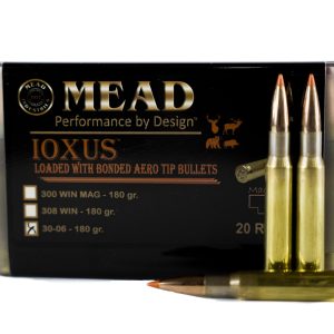 30-06 MEAD 180gr Bonded AERO TIP Hunting Ammunition. Match Quality Performance!! (20 rounds)
