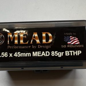 5.56 x45mm MEAD 85gr BTHP (50 Rounds)
