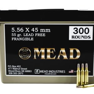 5.56 55gr Lead Free Frangible - FREE AMMO CAN! (300 rounds)