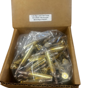 5.56 x 45mm 55gr Lead Free Frangible - SECONDS (100 Rounds per Box)