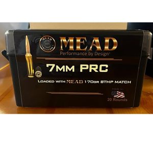 7mm PRC MEAD 170gr BTHP Match - 20 rounds