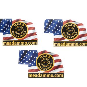 Mead Ammo NE Flag Stickers!